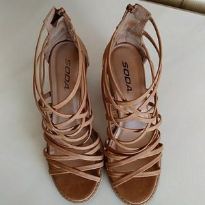Sandals by Soda size 8